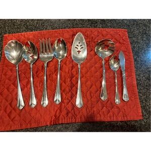 Oneida julliard Silver Serving Utensil Set